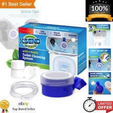 4-Pack Slow-Release Toilet Bowl Cleaner Tablets - Universal Fit, Lasts 6 Months