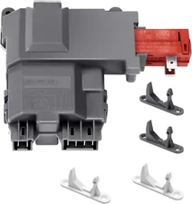 Washer Door Latch Lock Lid Switch & Striker, Fits Frigidaire, Kenmore, GE