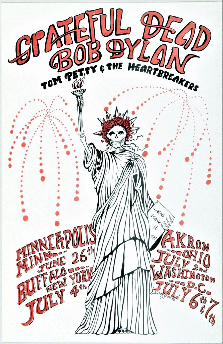 Grateful Dead Concert Poster - 12