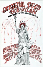 Grateful Dead Concert Poster - 12" x 18"  Color Poster