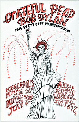 Grateful Dead Concert Poster - 12