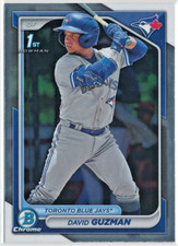 2024 Bowman Baseball - David Guzman - Toronto Blue Jays - 1st Chrome - #BCP-114