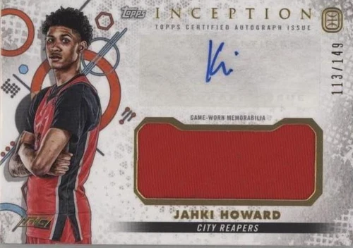 2022-23 Topps Inception OTE Overtime Elite - Jahki Howard #IARC-JH3