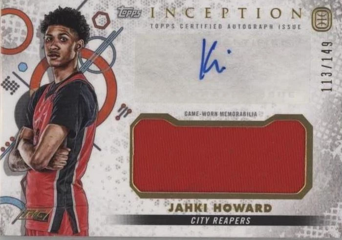 2022-23 Topps Inception OTE Overtime Elite - Jahki Howard #IARC-JH3