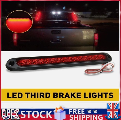 DOT-Compliant 2x 15LED Red Light Bar - 10'' Trailer Reverse/Tail Strip - Picture 2 of 11