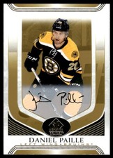 Daniel Paille Gold Script 2020-21 SP Signature Edition Legends #292 NHL Card