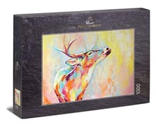 ULMER PUZZLESCHMIEDE Bunter Hirsch modernes �...