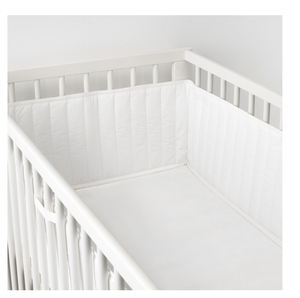 Ikea Himmelsk Soft Bumper Pad Set Blanc Gris Securite Lavable 140 X 70 Cm Royaume Uni Bmc Ebay