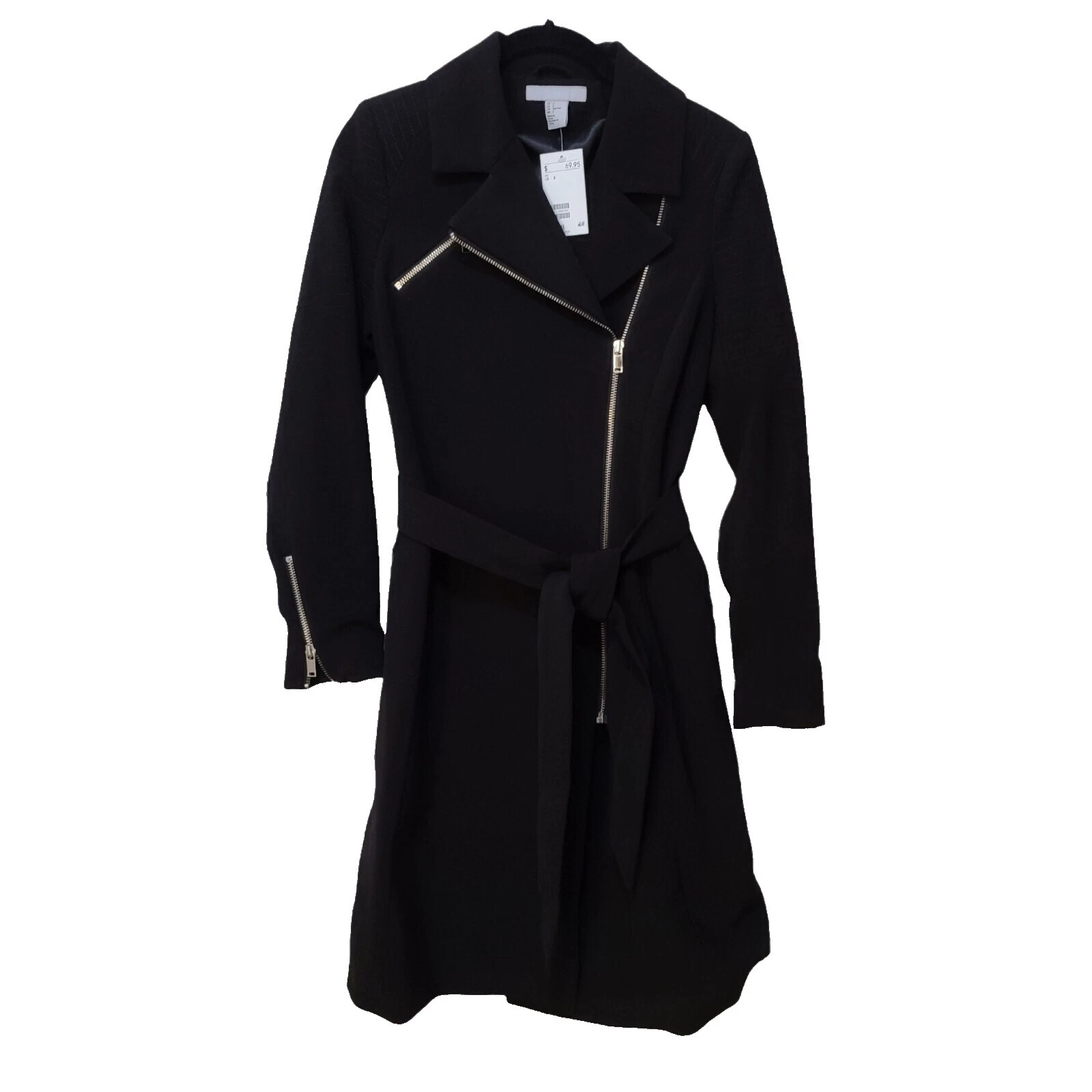 H&M sólido Trench abrigos, chaquetas y chalecos para Mujeres