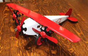 Brass Tag Toys Pressed Steel Steelcraft Tri-Motor Airplane 22.5" WS 1 of 100