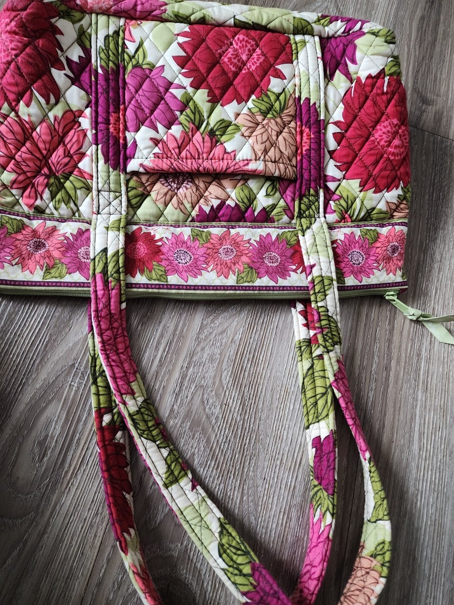 Vera Bradley Stunning Pink Floral Tote Bag | eBay