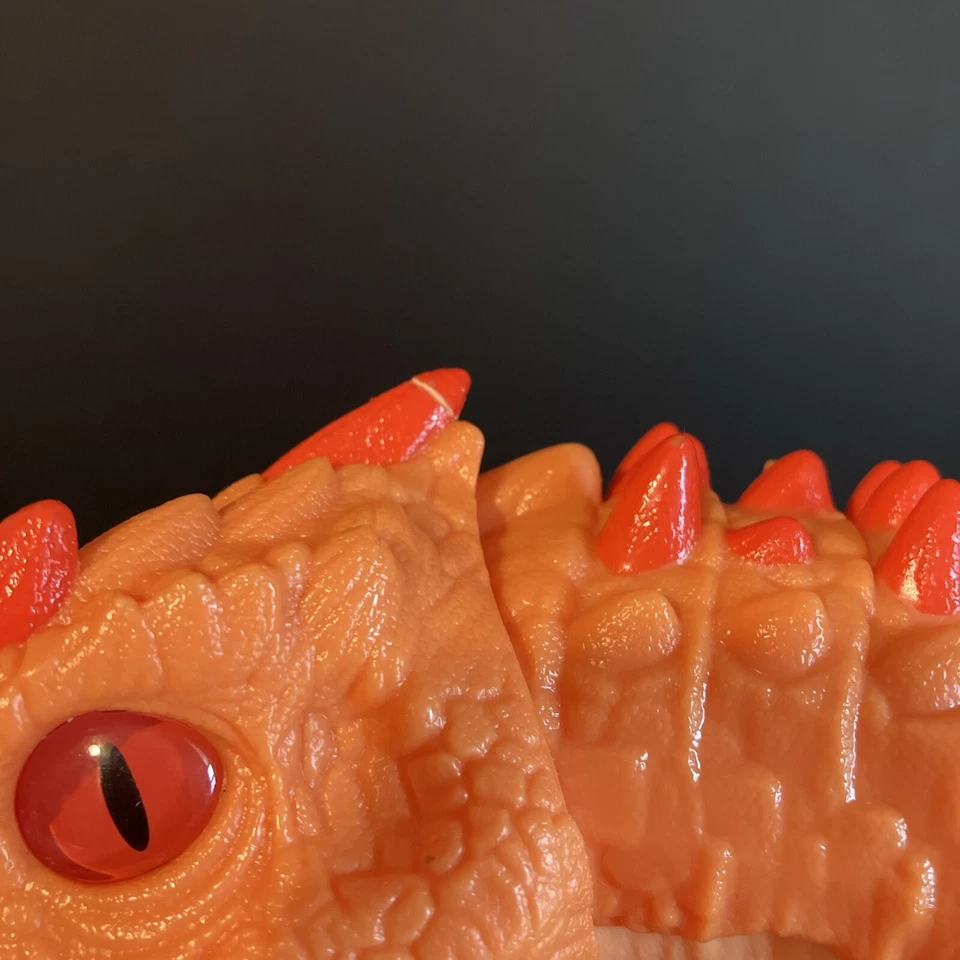 Nuevo Mega Jurassic World Imaginext Indominus T-Rex Parque Jurásico Dinosaurio Naranja Foto 3 de 4
