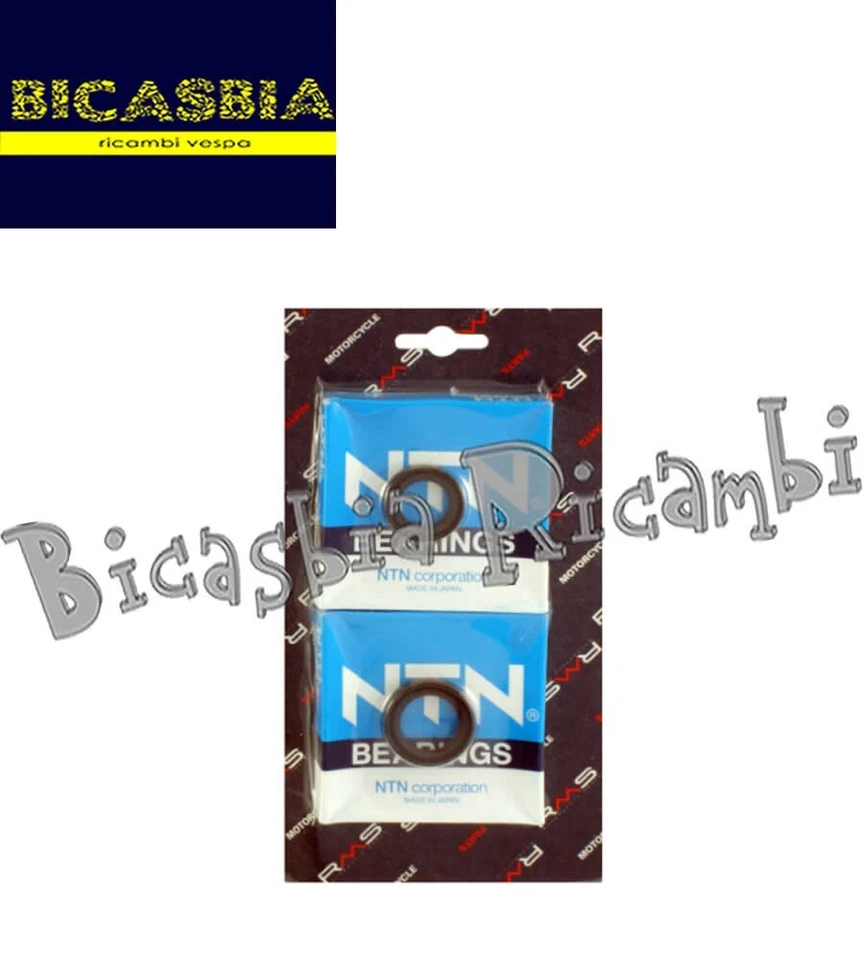 6183 - KIT CUSCINETTI + PARAOLI ALBERO MOTORE GILERA 125 180 RUNNER FX FXR 2T