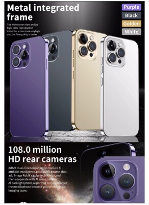 2023 Global Version i15 Pro Max Smartphone Brand New 16GB 512 G 7.3inch 4G 5G