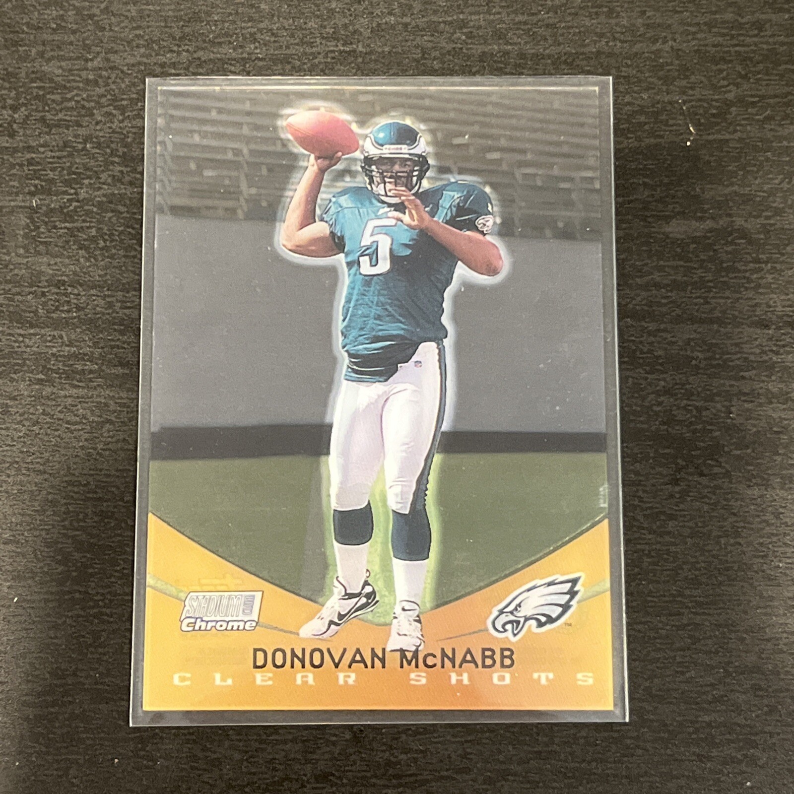 Donovan McNabb Stadium Club Chrome Clear Shots #SCCE6 Base