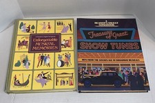 Reader's Digest Songbook Lot: Showtunes/Unforgettable Musical Memories Vintage