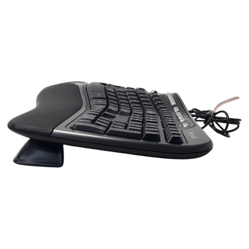 Microsoft Natural Ergonomic Keyboard 4000 v1 USB w/Riser Stand TESTED E5599 - Picture 4 of 11