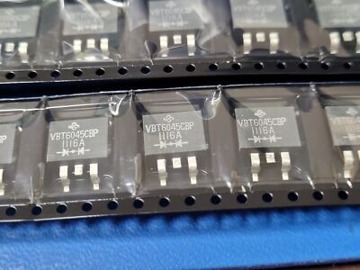 (2 PCS) VBT6045CBP-E3/4W VISHAY DIODE ARR SCHOTT 45V 30A TO263AB ROHS