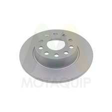 2x Brake Discs Solid For VW Taos CL1 CP1 CQ1 1.6 MPI Motaquip Rear 1K0615601AA