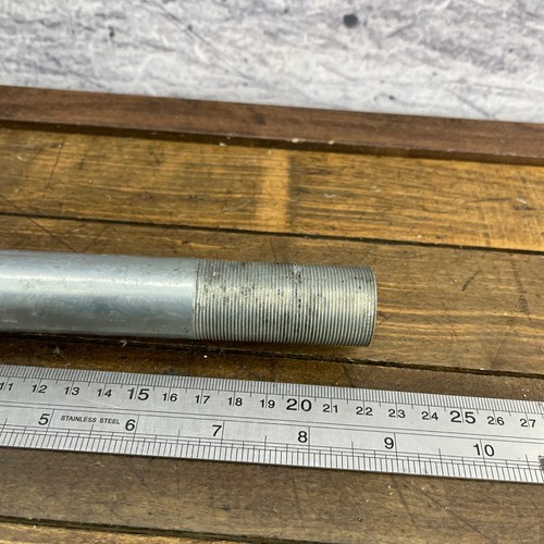 Vintage Time Fork 700c 1 Threaded Aluminum Leg Steel Steerer 8.75" Silver - Picture 4 of 19