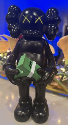 12 Inch For Kaws Room Decor , Toy Counting Cash Money Vinyl Figure , Money Band
