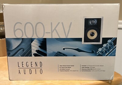 Legend Audio LEG-600KV 6.5  2-Way In Wall Speaker
