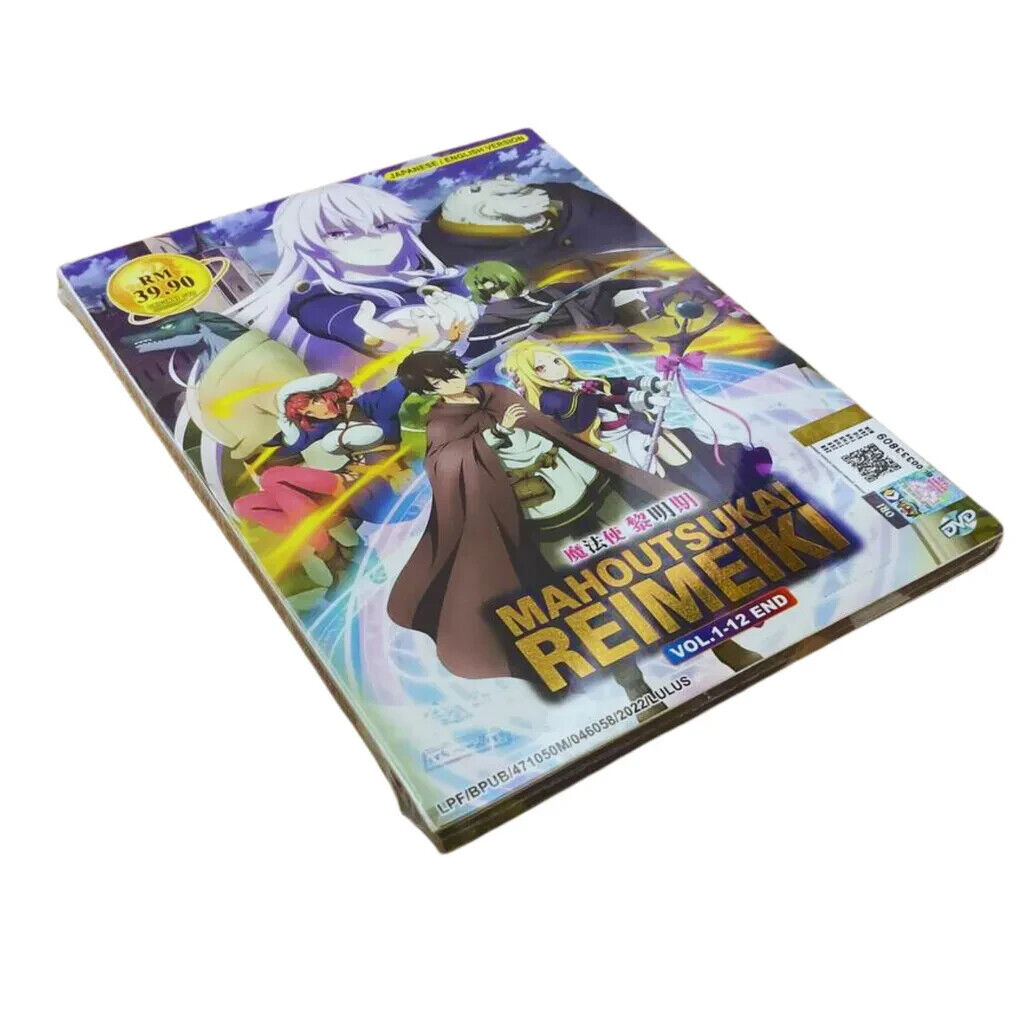 English dubbed of Mahoutsukai Reimeiki (1-12End) Anime DVD Region 0