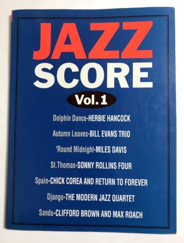 JAZZ JAPAN BAND SCORE Vol.1 Herbie Hancock Bill Evans Miles Davis - Picture 1 of 4