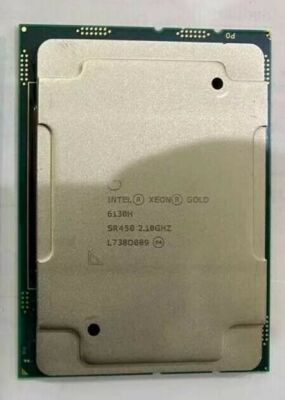 Intel Xeon Gold 6130H CPU LGA-3647 Server Processor 2.1GHz 16 Core 32 Threads