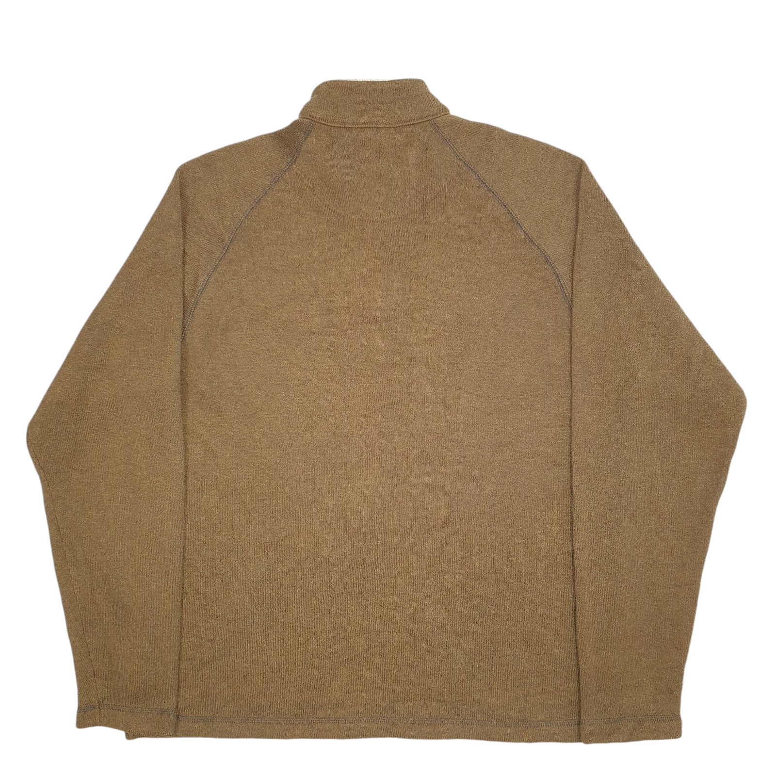 COLUMBIA 1/4 Quarter Zip Polyester Fleece Jumper Mens L image 3
