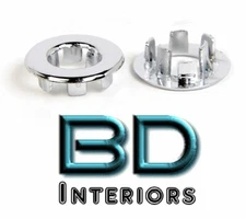 Replacement Chrome Door Lock Grommet Set 1965-1968 Ford Mustang's 