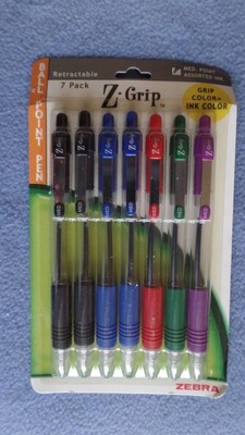 Zebra z-grip ball point assorted colors pens (045888222700)