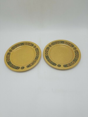 Staffordshire Pottery ''Bacchus'' 6 5/8 Inch Bread and Butter Plate-Set of 2