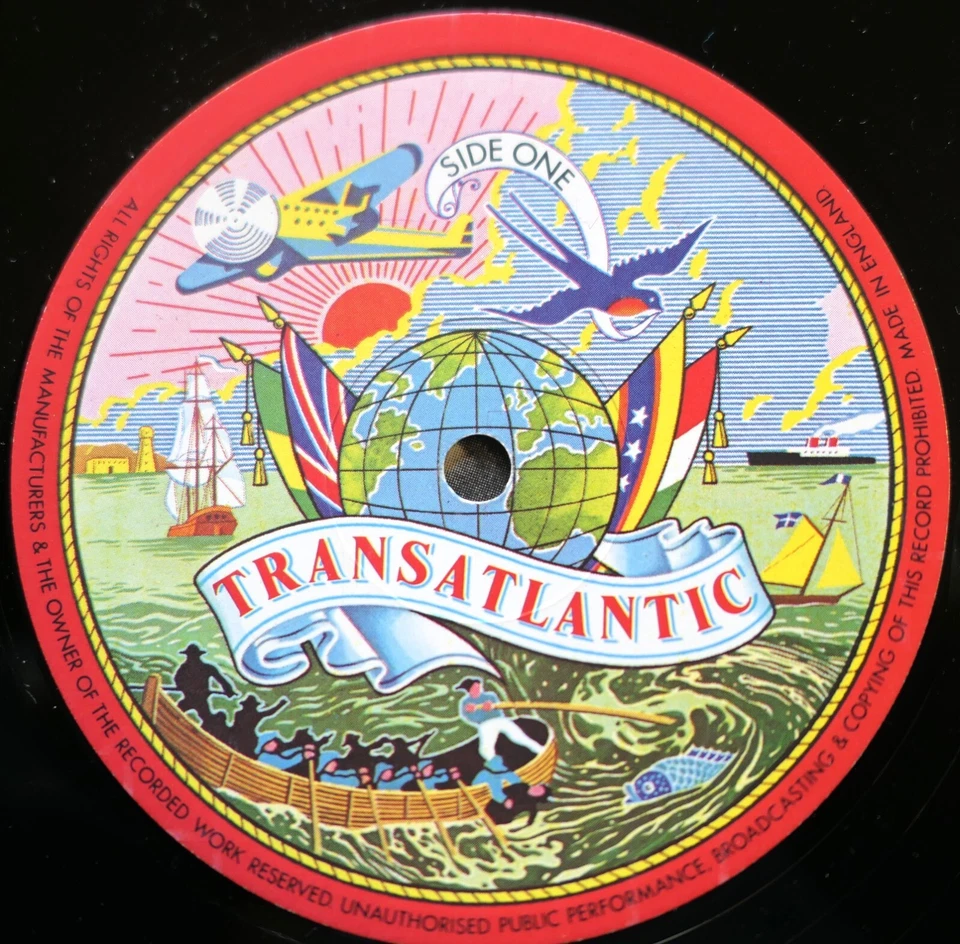 Reverend Gary Davis Children Of Zion In Concert 1971 Vinyl Transatlantic TRA 249 - Image 3 of 4