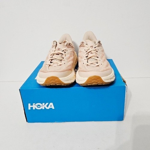 Hoka SpeedGoat 5 Cream Womens Size 7.5 - Picture 3 of 7