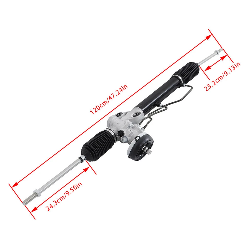 Conjunto de cremallera y piñón de dirección asistida LABLT para Dodge Verna 2004-2006 1,5 1,6 L Foto 3 de 4