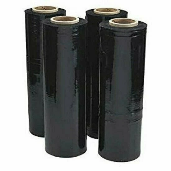 Plastic packaging wrap roll outlet