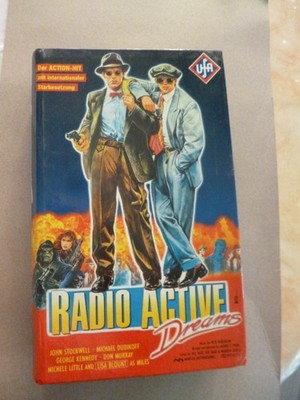 RADIO ACTIVE Dreams-VHS Achtung kein Film nur die VHS lehre Cover Hülle Nr.2