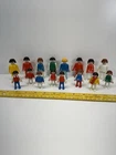 Playmobil Figures People Vintage Geobra Mixed Lot 8 Adults 8 Children Lot 2