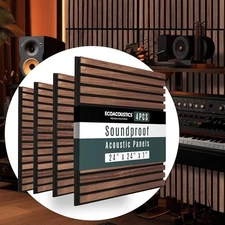 RT60X Soundproof Wall Panels for Recording Studio Acoustical Treatments – Mocha