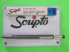SCRIPTO/SKILCRAFT Translucent Black 1.1 mm Mechanical Pencil w/box 1.1mm leads