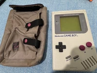 Nintendo Game Boy Console DMG-01 Gray with Carrying Case - TESTED (READ DESC!)