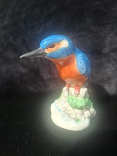 John Beswick Hand Painted Kingfisher figure