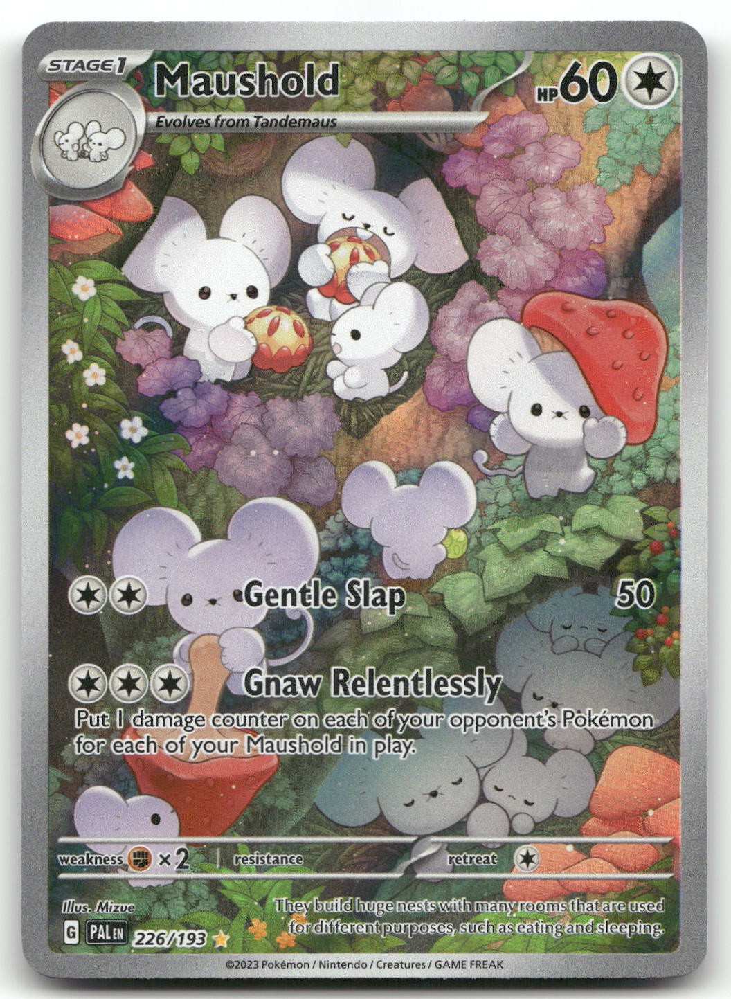 Maushold - 226/193 #226/193 (Holo) (LP) SV02: Paldea Evolved PAL Pokemon
