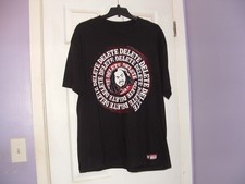 WWE Authentic Matt Hardy Delete Woken Warrior Black Tshirt size XL