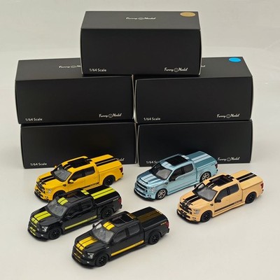 Funny Model 1/64 Ford F-150 Shelby Super Snake Pickup Sport Truck Modell Diecast