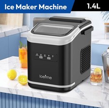 Ice Maker 10KG/24Hrs Portable Large/Small Ice Machine Maker with Self Cleaning