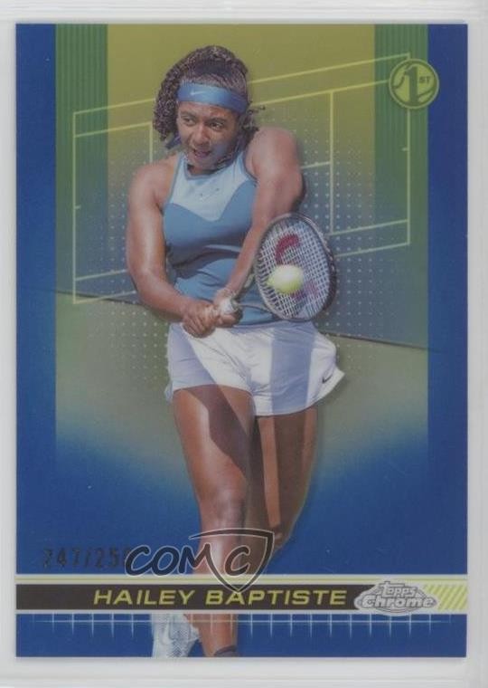 2024 Topps Chrome Blue Refractor 247/250 Hailey Baptiste #183 Rookie RC 1cc7