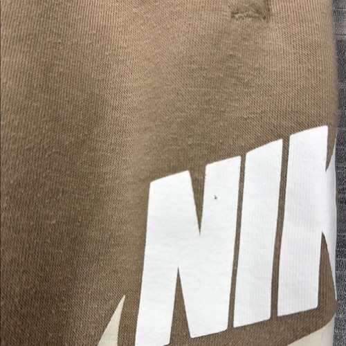 Nike Tan Sweatpants with Elastic Cuffs and Drawstring Waistband Boys Size 5 - Picture 5 of 7