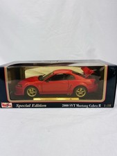 Maisto 2000 Svt Ford Mustang Cobra R 118 Special Edition Red
